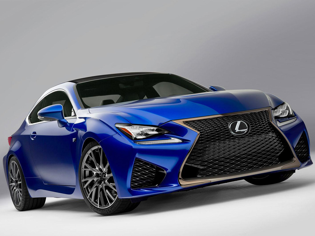 Lexus RC F officially revealed ahead of Detroit Auto Show