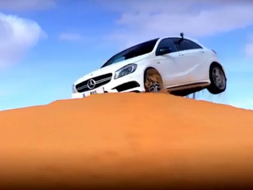 Video of the week: Mercedes A45 AMG dune-bashing in African desert