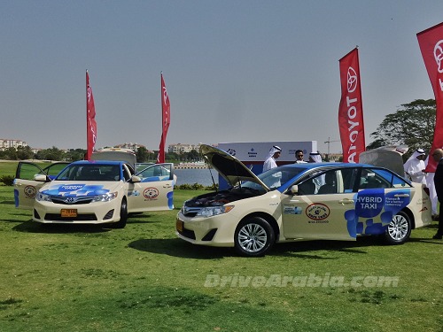 Toyota Camry hybrid sedans join Dubai taxi fleet