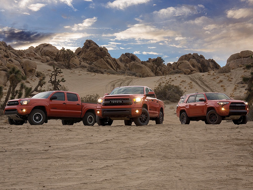 Toyota TRD Pro Series package for 2015 Tundra, Tacoma and 4Runner