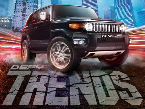 Toyota FJ Cruiser Street offered by UAE dealer for 2014
