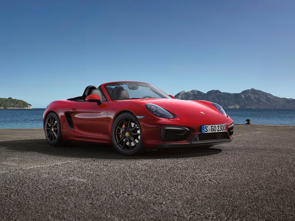 2015 Porsche Boxster and Cayman revealed in GTS form