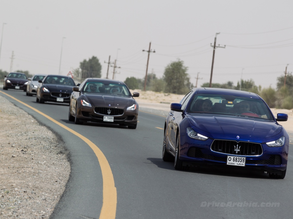 First drive: 2014 Maserati GranCabrio MC, Quattroporte GTS and Ghibli S in the UAE