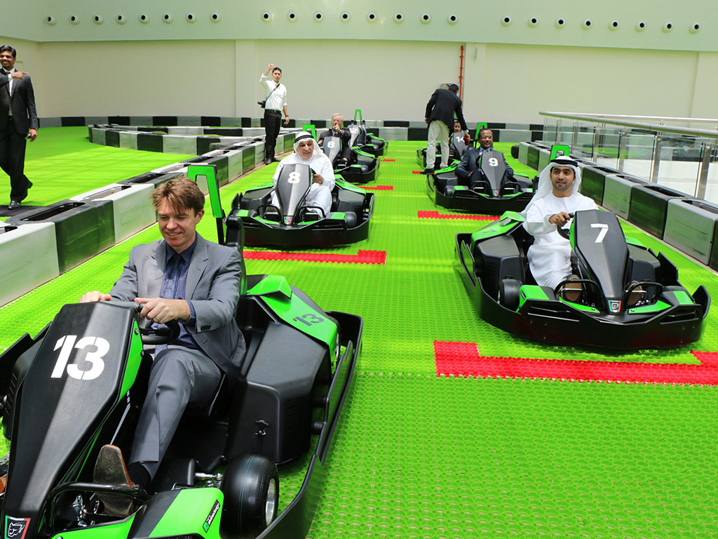 Middle East’s first-ever in-mall Go Karting circuit launched in UAE