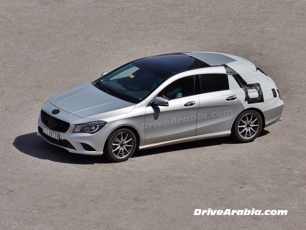 2015 Mercedes-Benz CLA Shooting Brake spotted in Dubai