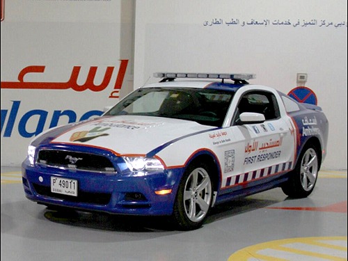 Dubai gets Ford Mustang ambulances, seriously