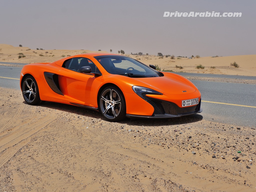 First drive: 2014 McLaren 650S Spider in the UAE