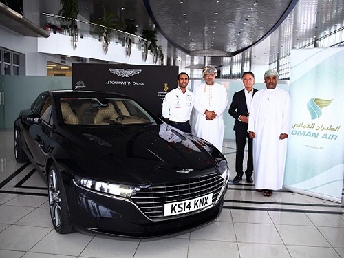 Aston Martin Lagonda indirectly revealed by Oman Air