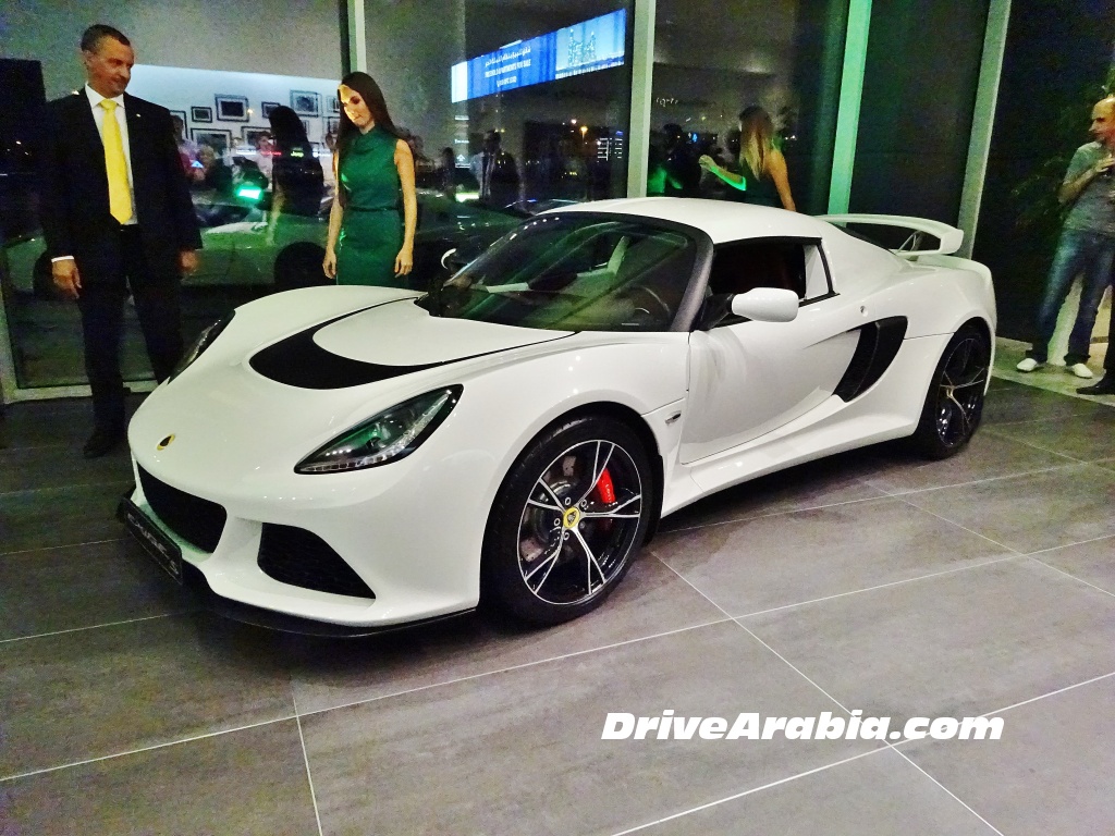 2015 Lotus Exige S and Roadster launched in the UAE