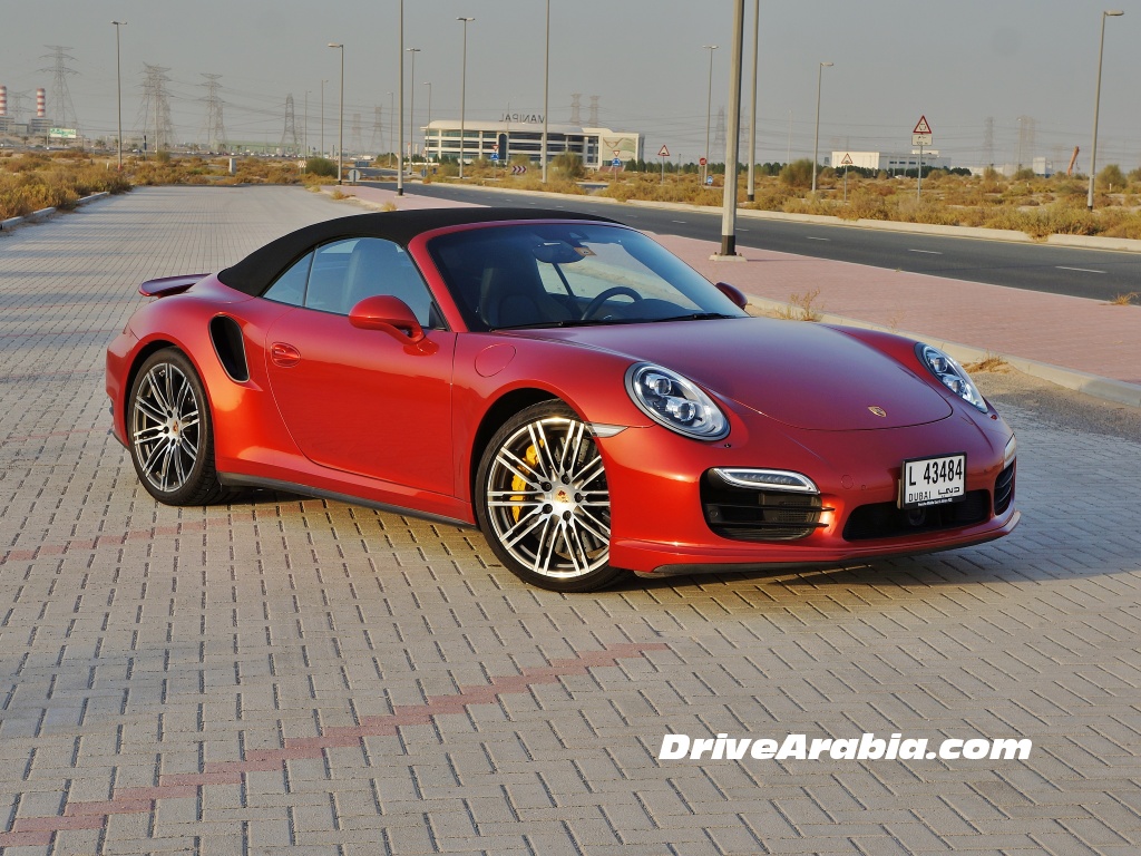 First drive: 2014 Porsche 911 Turbo Cabriolet in the UAE