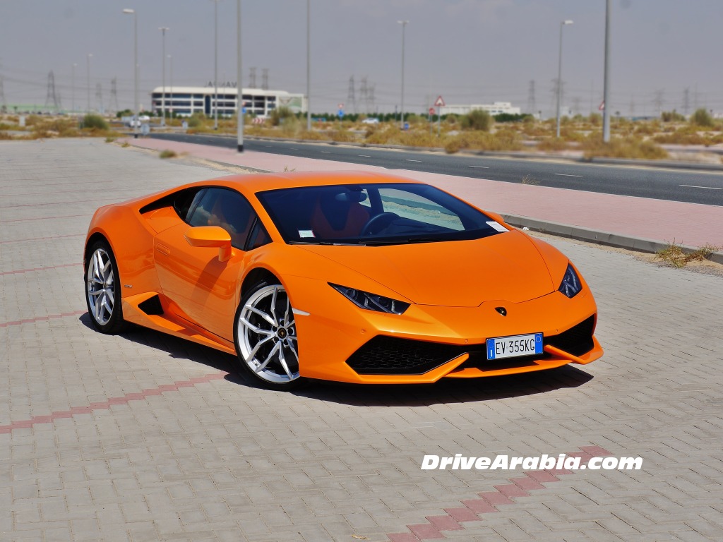 First drive: 2015 Lamborghini Huracan LP610-4 in the UAE