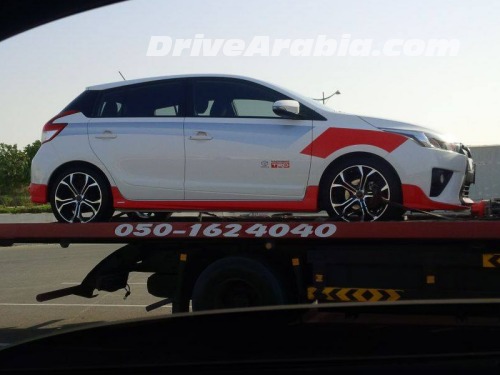 Toyota 86 and Yaris TRD special models spotted in Dubai