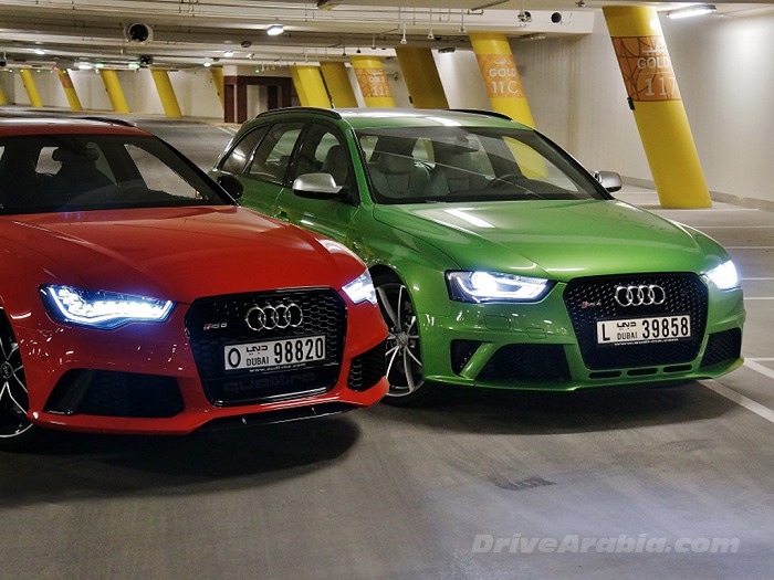 First drive: 2015 Audi RS4 Avant and RS6 Avant in the UAE