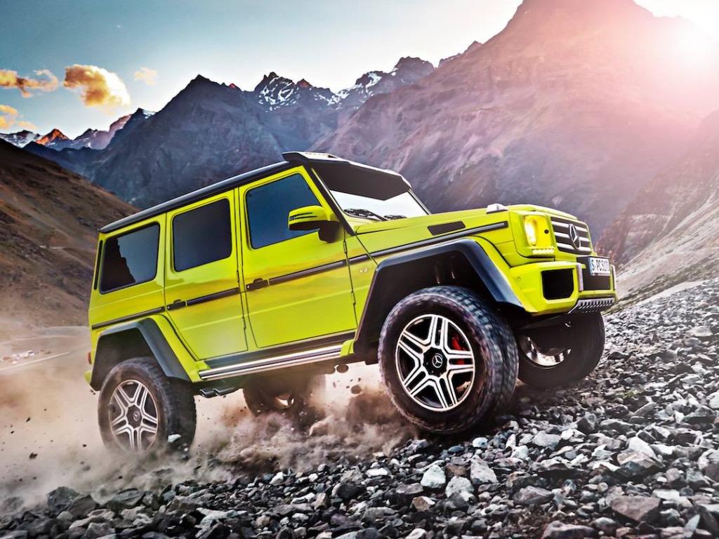 2015 Mercedes-Benz G 500 "4x4-squared" first photo released