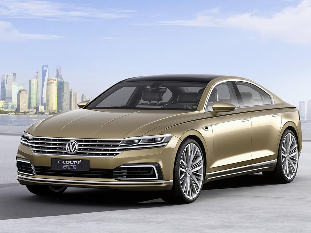 Volkswagen C Coupe GTE concept revealed at Shanghai Motor Show