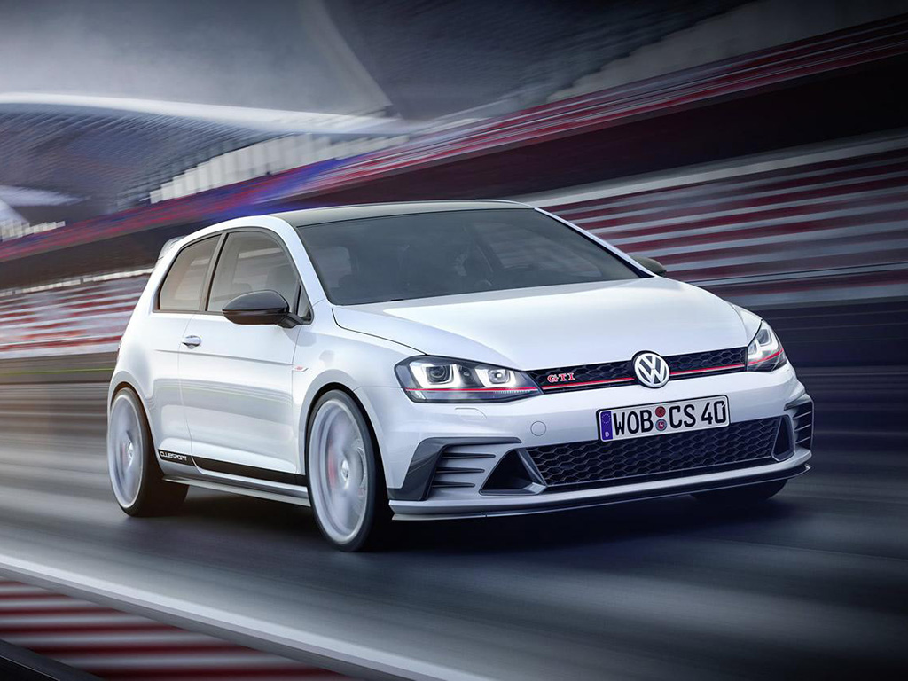 Volkswagen Golf GTI Clubsport Concept officially revealed