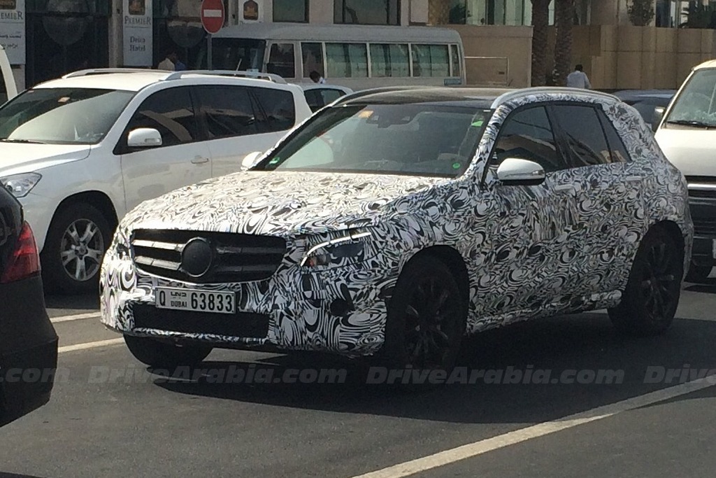 2016 Mercedes-Benz GLC spotted, set to replace GLK