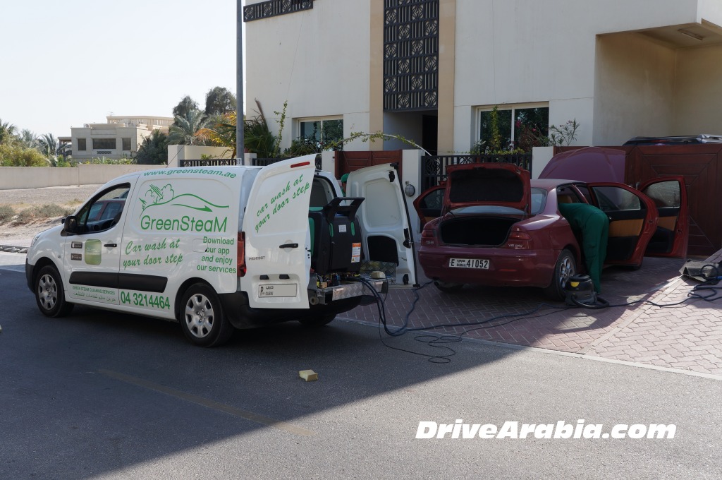 Product review Green Steam car wash in the UAE DriveArabia