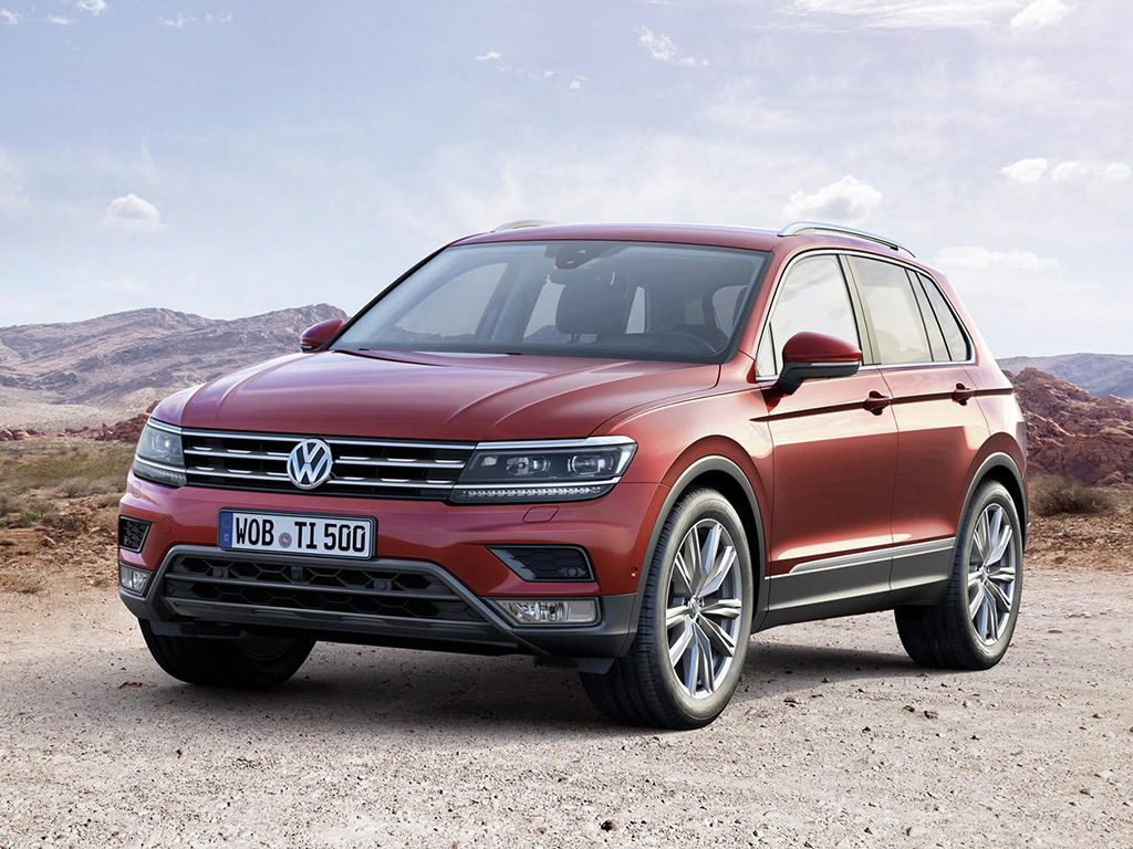 2016 Volkswagen Tiguan officially revealed