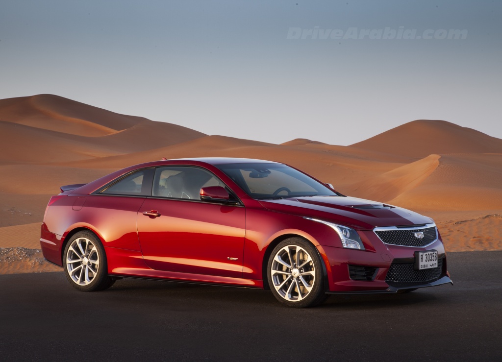 First Drive 2016 Cadillac Ats V At Yas Marina Abu Dhabi
