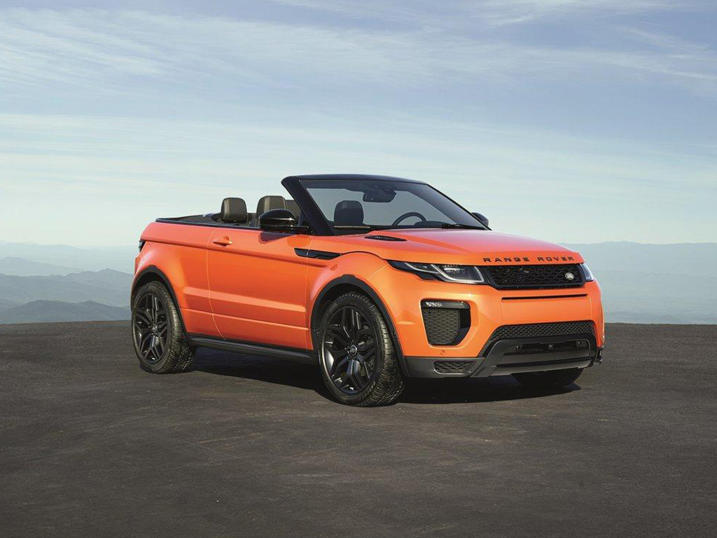 2017 Range Rover Evoque convertible officially revealed