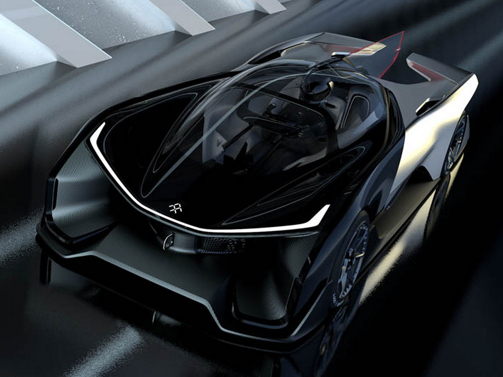 Faraday Future FFZERO1 concept showcased at CES Drive Arabia