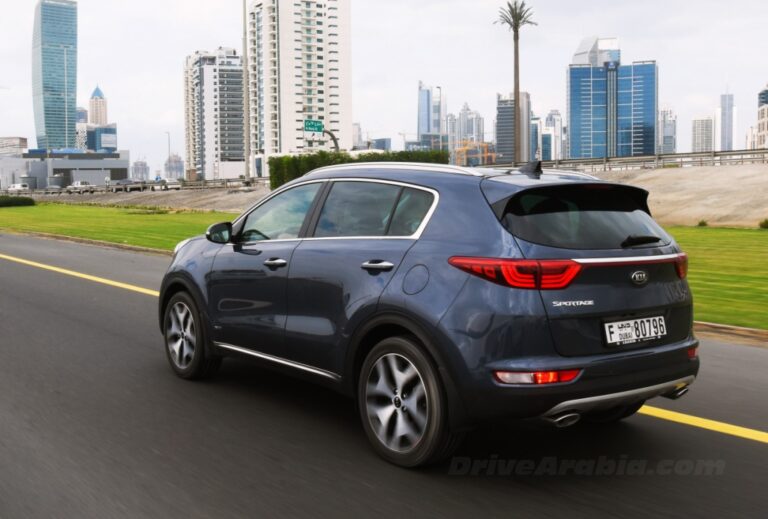 First drive 2017 Kia Sportage in the UAE Drive Arabia