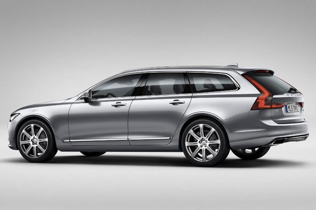 2017 Volvo V90 images leaked early
