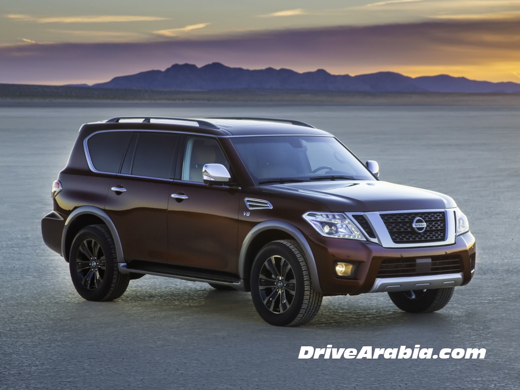 2017 Nissan Armada is a facelifted Patrol