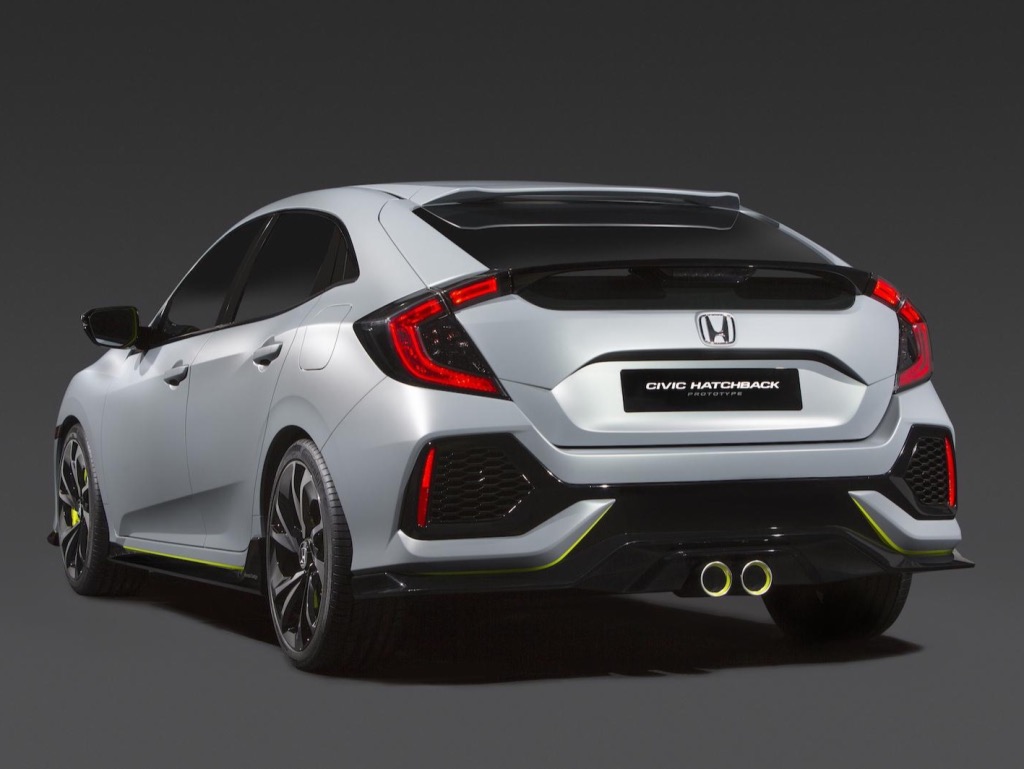 Honda Civic Hatchback 2017 may be offered worldwide