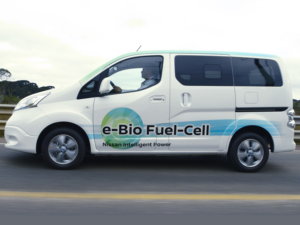 Nissan reveals first ever bioethanol electric vehicle prototype