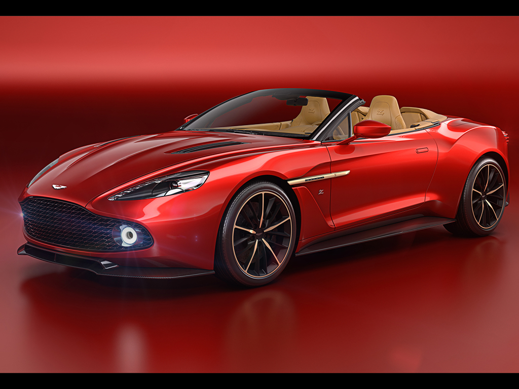 Aston Martin Vanquish Zagato Volante convertible revealed