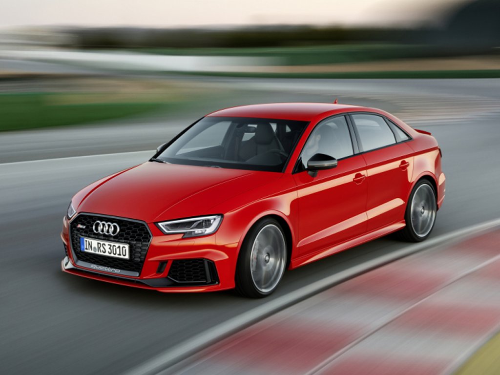 2017 Audi RS3 sedan turns up the heat with 395 hp
