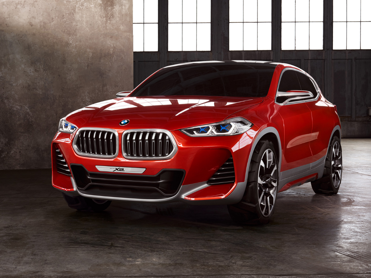 النموذج الأولي الجديد BMW X2 يظهر للمرة الأولى في معرض باريس الدولي للسيارات 2016