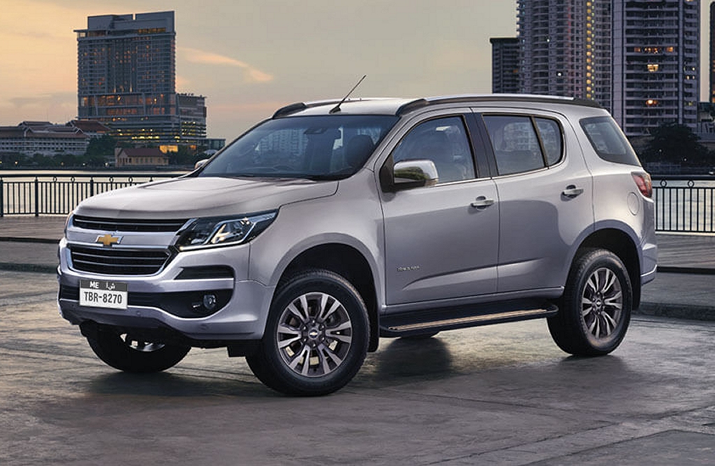 Chevrolet Trailblazer 2017 facelifted with new engine, launched in UAE & GCC