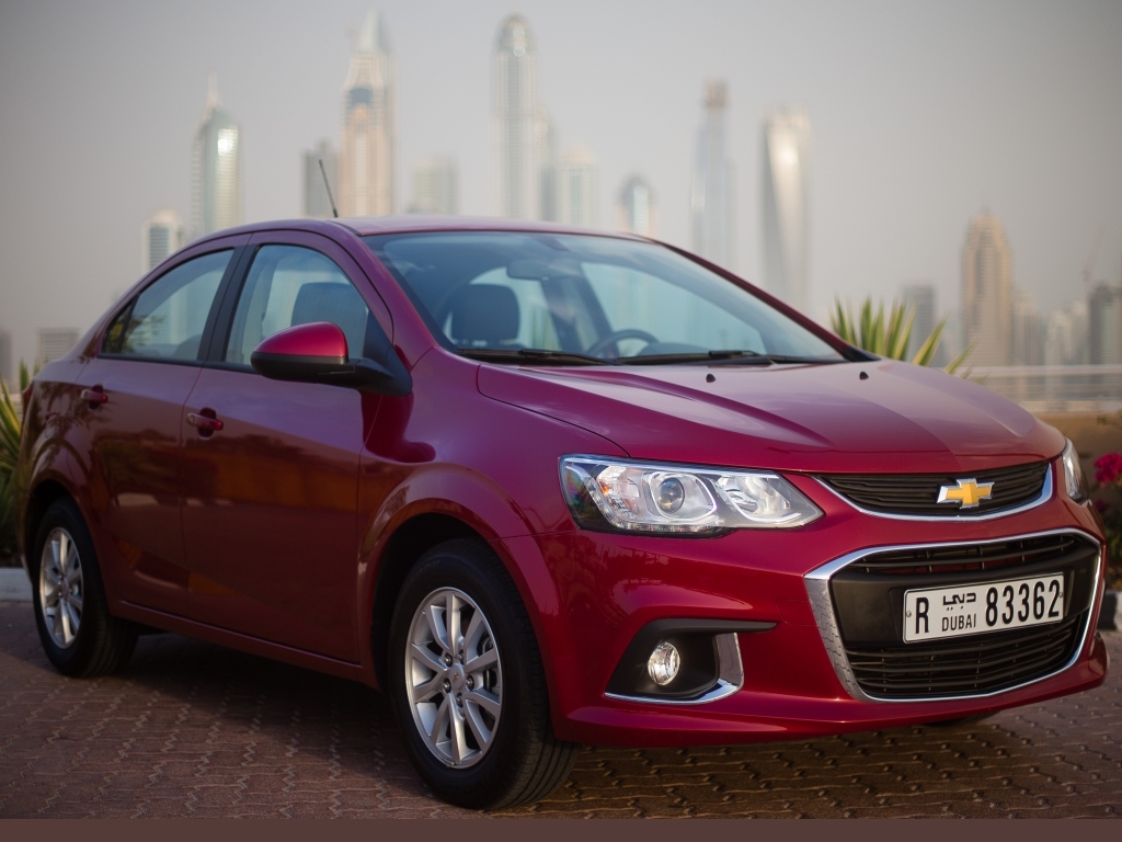 Chevrolet Aveo 2017 facelift debuts in UAE and GCC