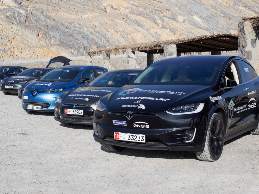 EmiratesEVRT road trip promotes electric cars in UAE