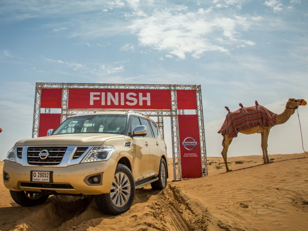 Nissan introduces Desert Camel Power to measure sand offroad abilities for 4x4s