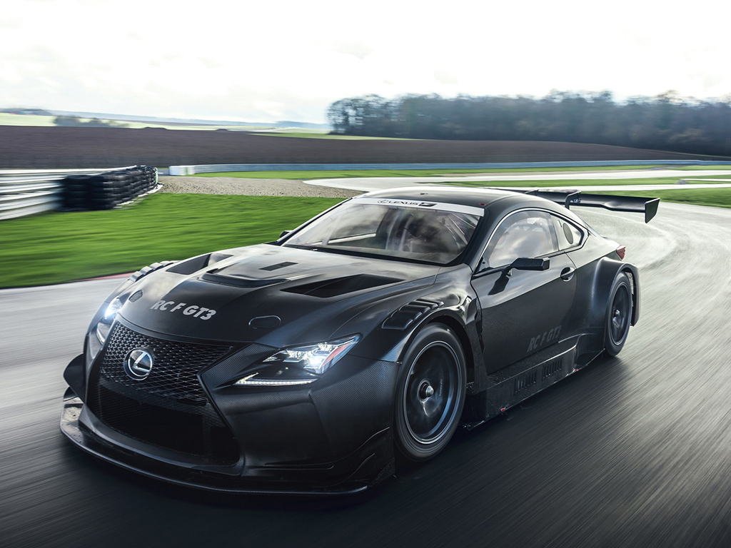 Lexus RC F GT3 race-car revealed