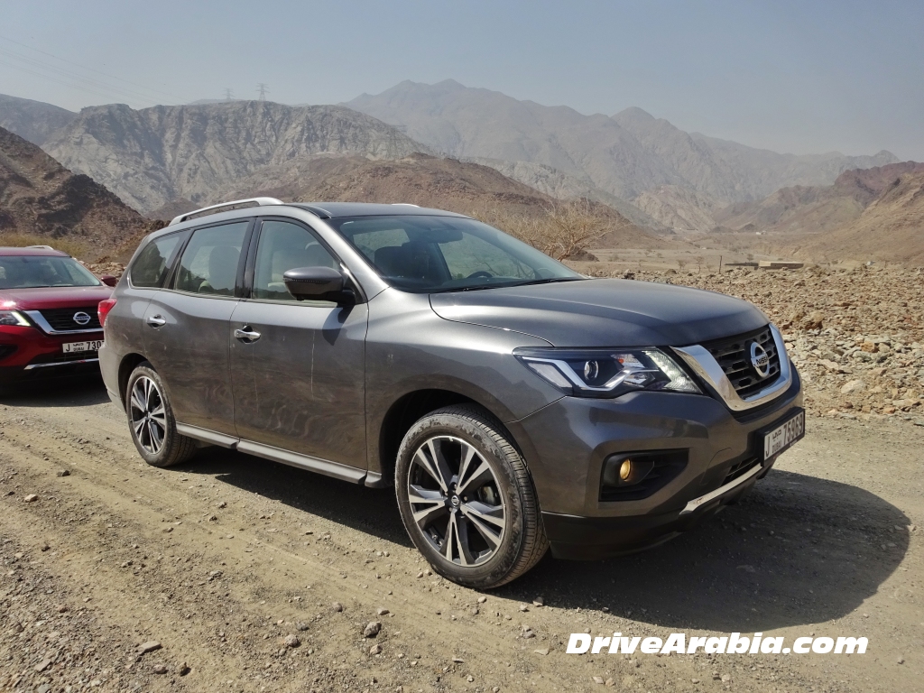 First drive 2018 Nissan Pathfinder in the UAE Drive Arabia