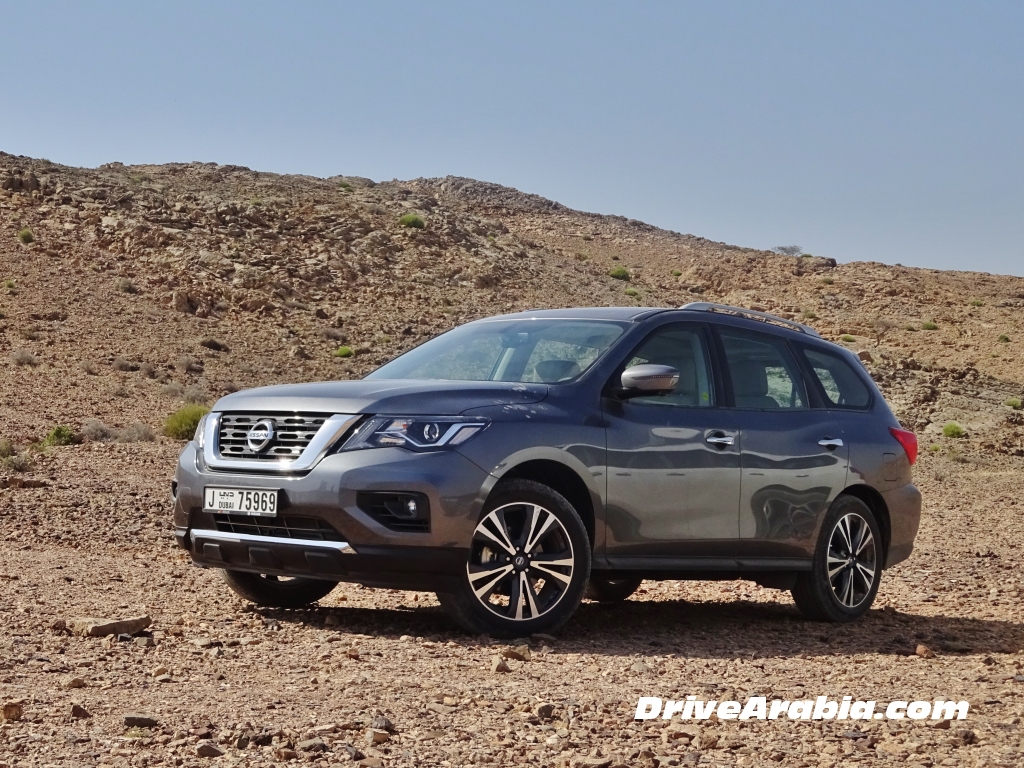First drive 2018 Nissan Pathfinder in the UAE Drive Arabia