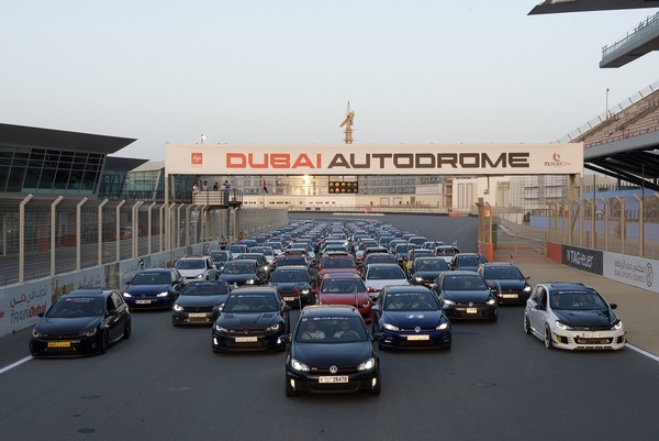 VWS on the Dubai Autodrome track 2