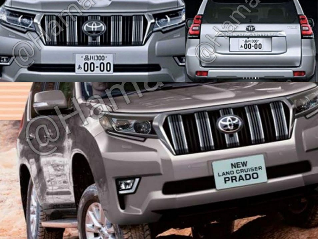 2018 Toyota Prado possibly-official renderings leaked