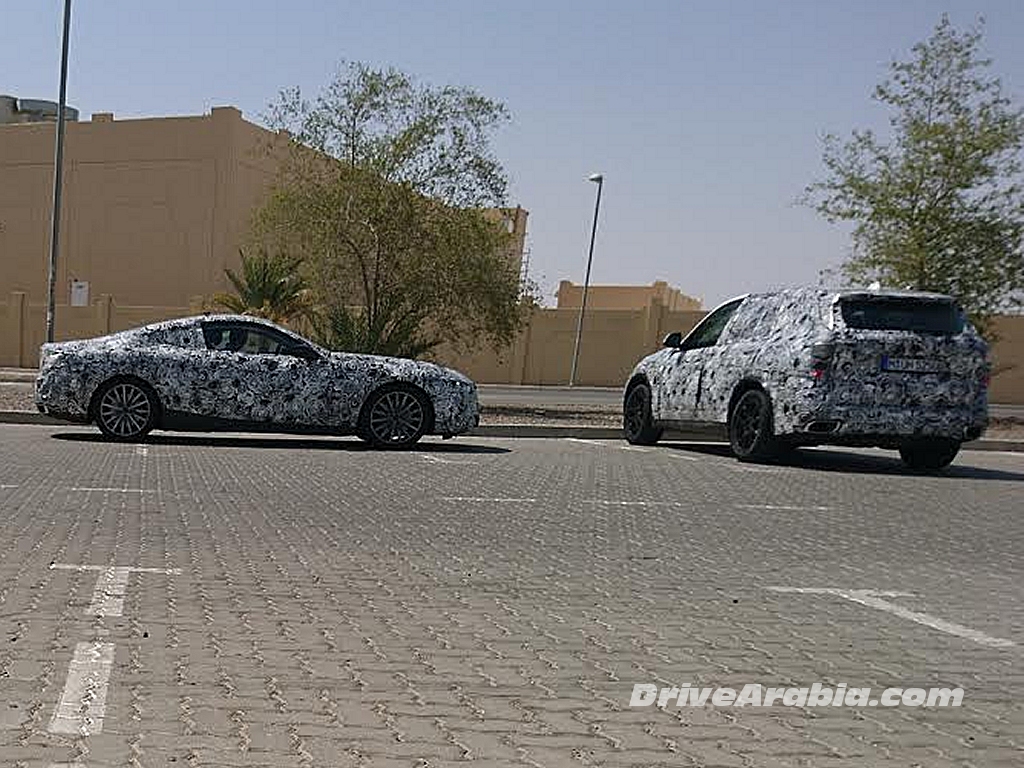 BMW 8-Series, X5 and Rolls-Royce Cullinan prototypes spotted in UAE (video)