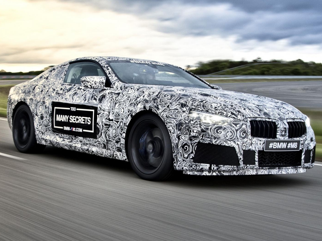 BMW M8 prototype and 8-Series concept revealed