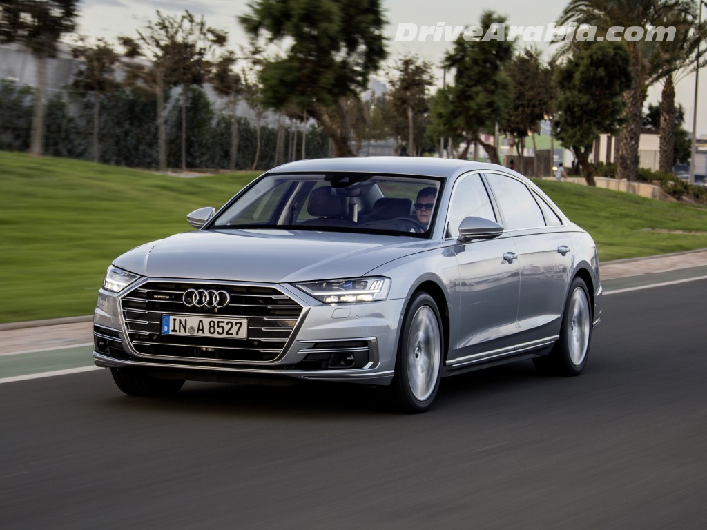 First Drive 2018 Audi A8 In Spain Drive Arabia