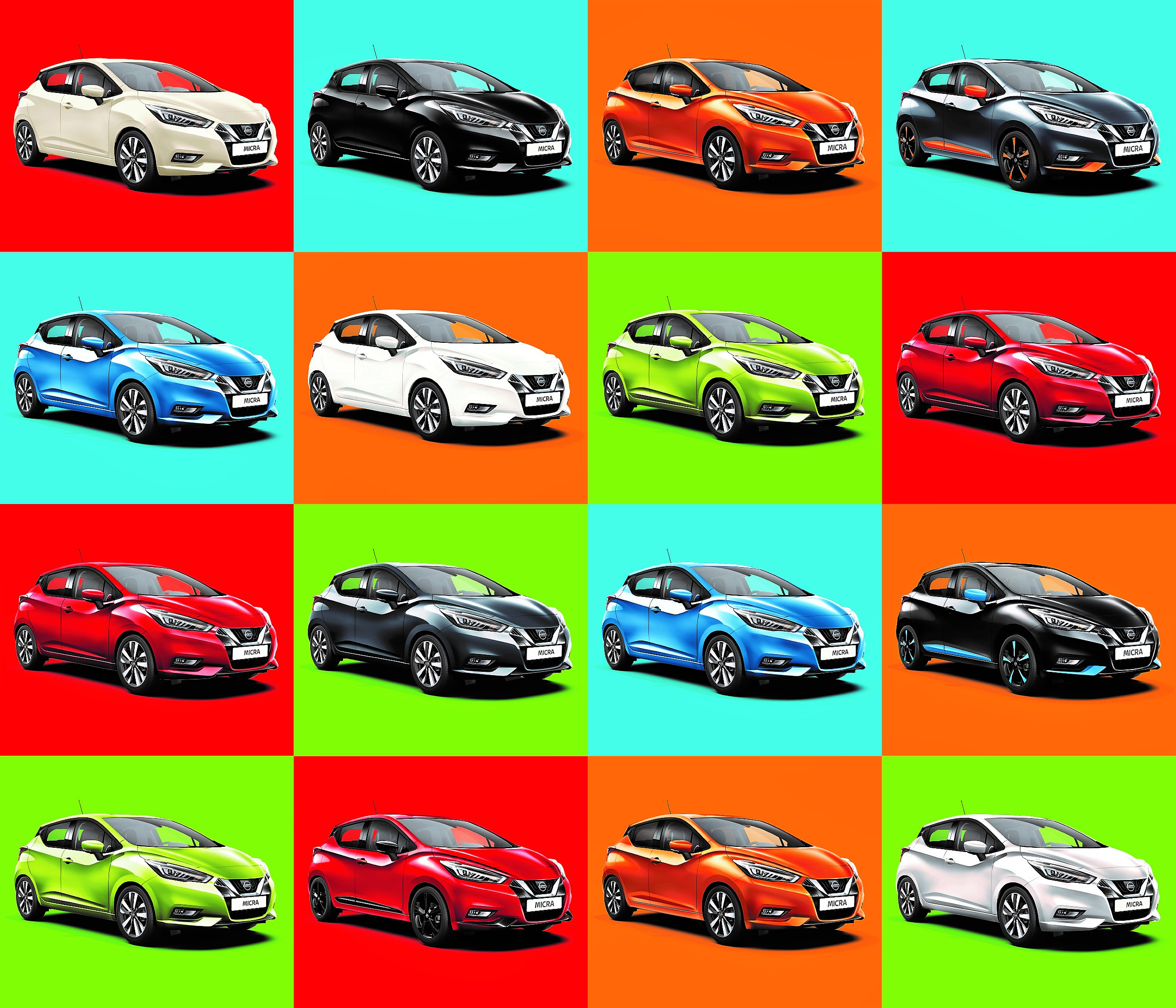 دراسة لشركة "نيسان" تظهر أن 86% من المشاركين يقودون سيارات لا تتناسب ألوانها مع شخصياتهم