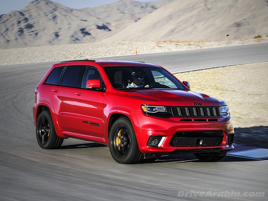 First drive: 2018 Jeep Grand Cherokee Trackhawk in Las Vegas USA