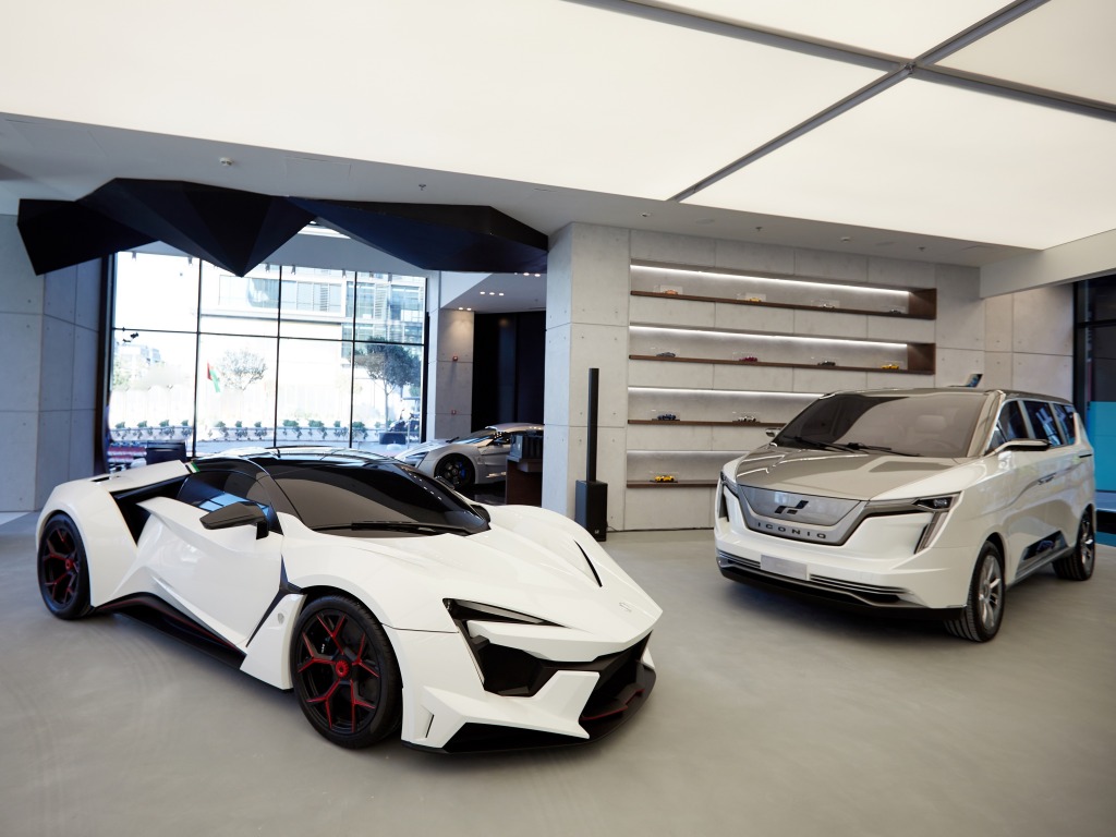 W Motors showroom opens in Dubai, Fenyr SuperSport and Iconiq debuts