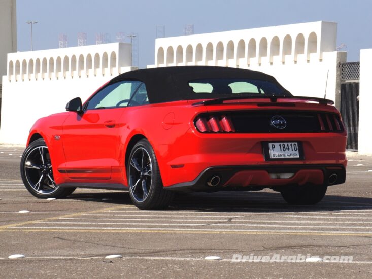 2017 Ford Mustang Gt California Special Drive Arabia In Terms Of Engines There Are The Aforementioned Base 300 Hp 3 7 Litre V6 And Mid Range 325 2 Turbo 4 Options But Ignoring Shelby Models